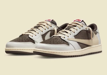 Travis Scott Jordan 1 Low Reverse Mocha