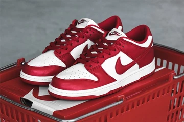 Nike Dunk University Red Seitlich