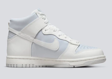 Dunk High White Football Grey