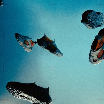 A COLD WALL Converse Sponge Crater Tangerine Tango