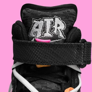 Off White Nike Air Force 1 Mid Black