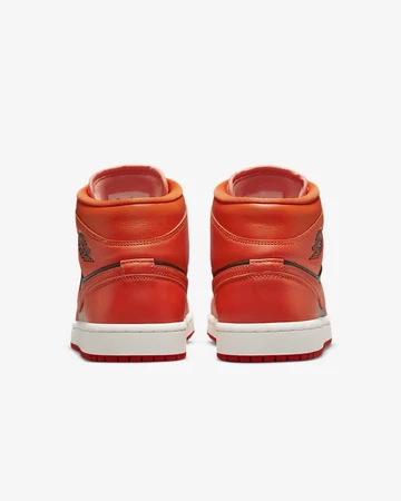 Jordan 1 Mid Rush Orange