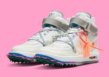 Off White Nike Air Force 1 Mid White