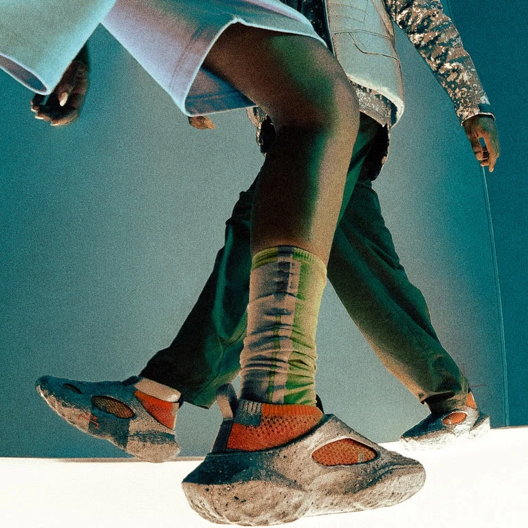 A COLD WALL Converse Sponge Crater Tangerine Tango A02613C Dead