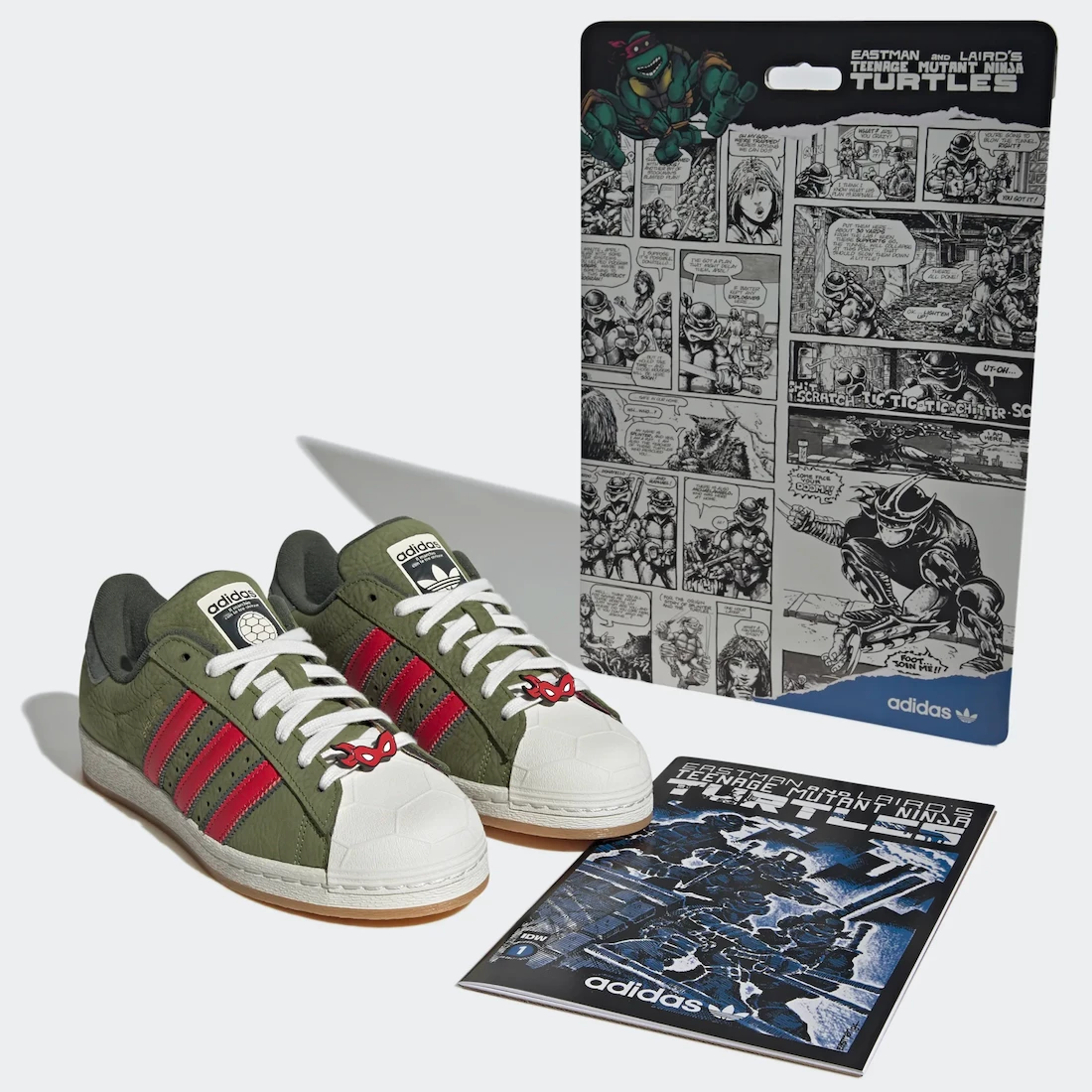 Teenage Mutant Ninja Turtles adidas Superstar Shelltoe IF9280 Dead Stock