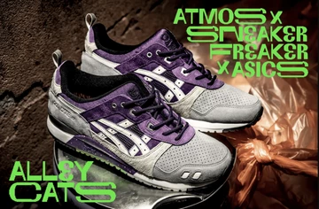 Sneaker Freaker Atmos ASICS Gel-Lyte III OG Alley Cats