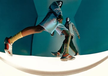 A COLD WALL Converse Sponge Crater Tangerine Tango