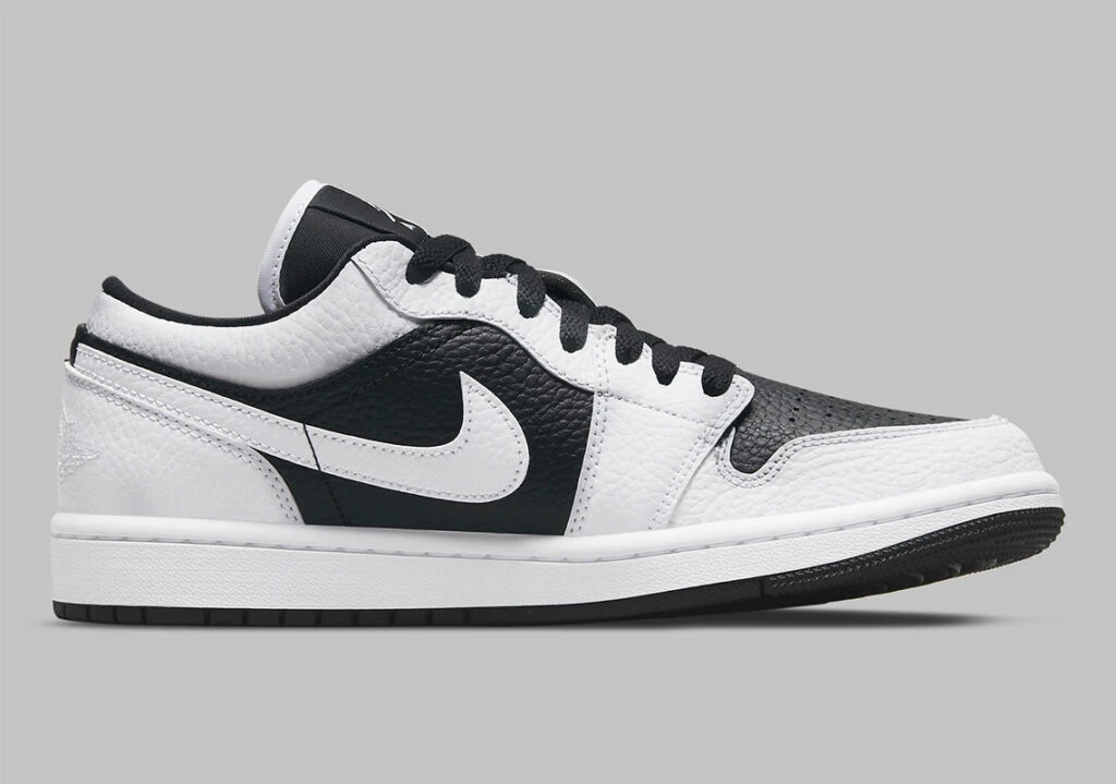 シューズ(男性用) NIKE Air Jordan1 low\" HOMAGE\"DR0502-101 Nike Air Jordan 1 Low SE “Homage White Black Split” Shoes