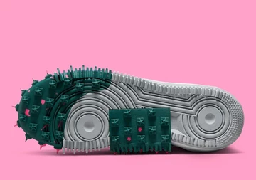 Off White Nike Air Force 1 Mid White