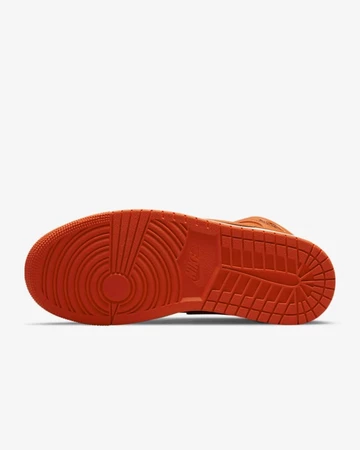 Jordan 1 Mid Rush Orange