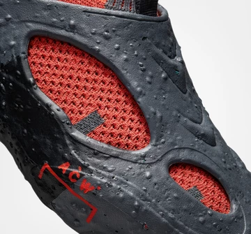 A COLD WALL Converse Sponge Crater Tangerine Tango