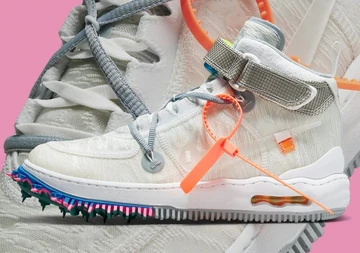 Off White Nike Air Force 1 Mid White