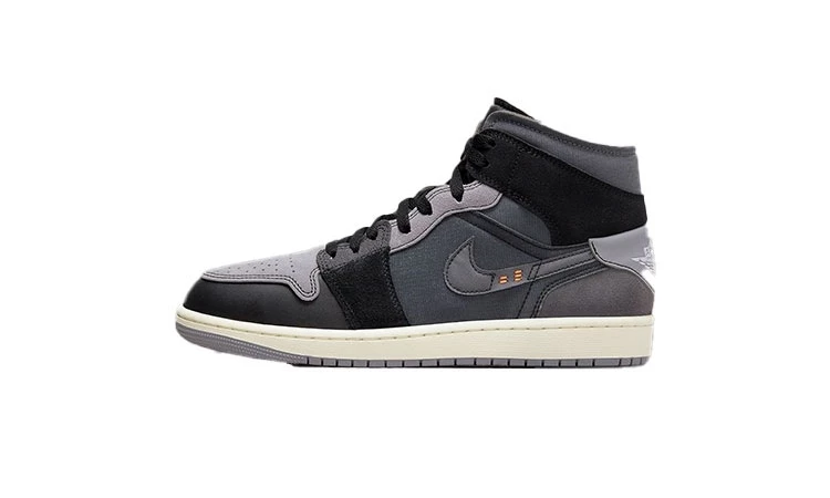 Jordan 1 Mid Inside Out Black