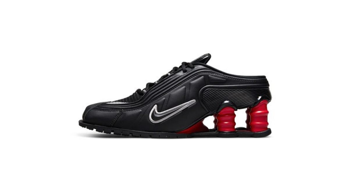 Martine Rose × NIKE Women’s Shox MR4 Shox MR4 x Martine Rose 'Black' (DQ2401-001) Release Date