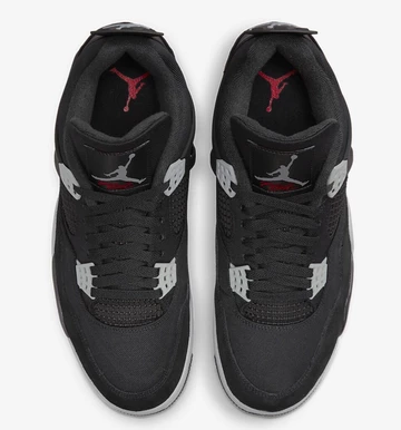 Nike Air Jordan 4 Black Canvas - official pictures