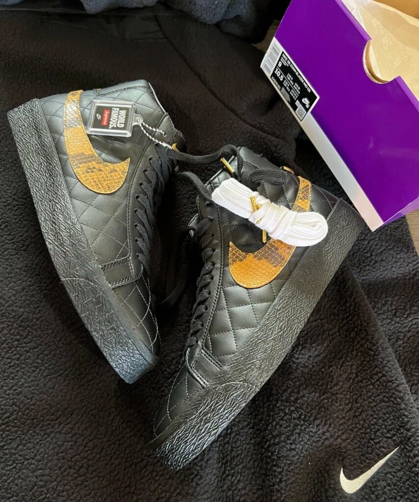Supreme Nike SB Blazer Mid - Sneak Peak | Dead Stock