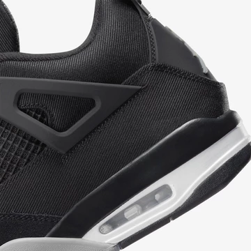 Nike Air Jordan 4 Black Canvas - official pictures