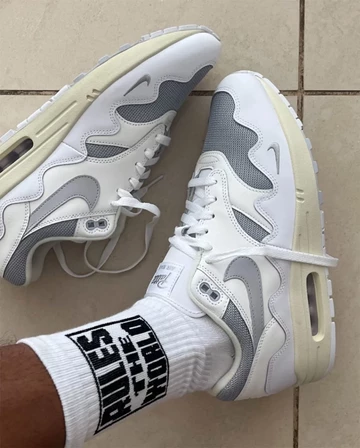 Patta Nike Air Max 1 White