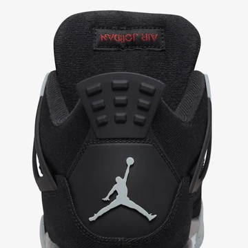 Nike Air Jordan 4 Black Canvas