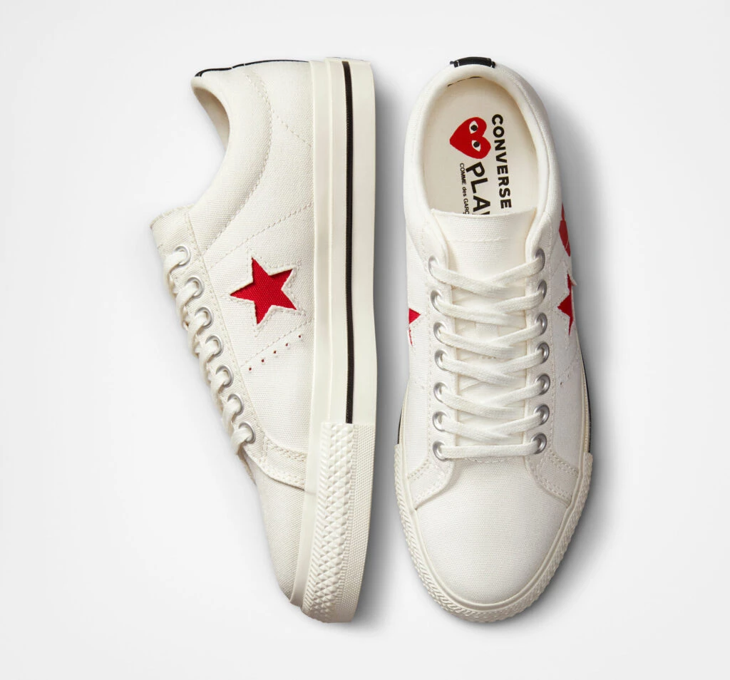 Cdg converse one star best sale