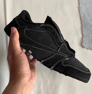 Travis Scott Nike Air Jordan 1 Low Black Phantom - Release in December?