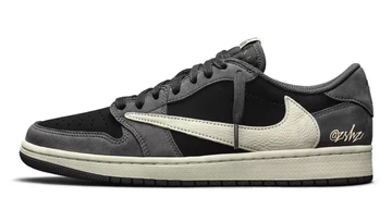 Travis Scott Nike Air Jordan 1 Low Black Phantom - Release in December?