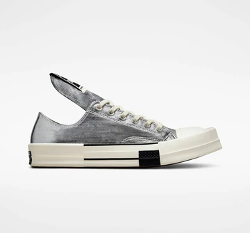 Rick Owens Converse Chuck 70 Low Silver