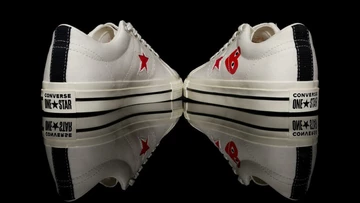 Comme des Garcons Converse One Star White