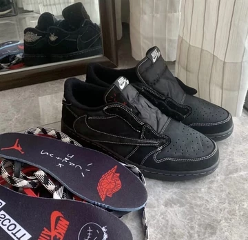 Travis Scott Nike Air Jordan 1 Low Black Phantom - Release in December?