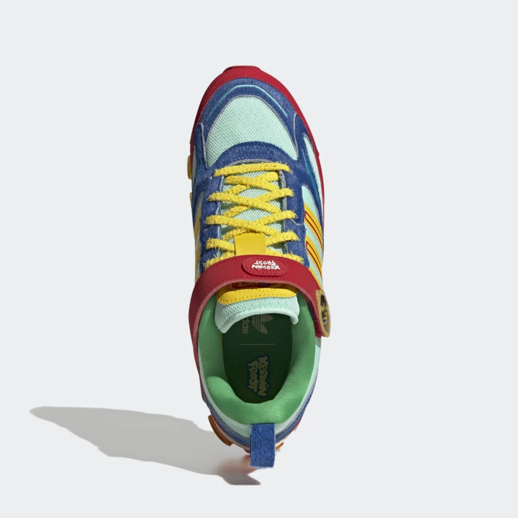 adidas gazelle silver green womens Adidas x Kerwin Frost Mens Strap Microbounce Shoes  Extra Butter