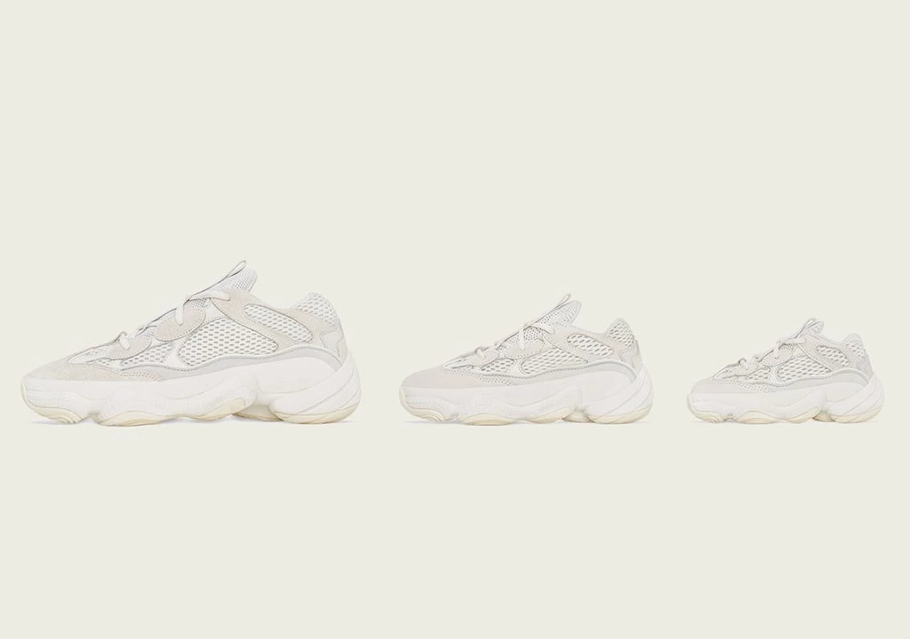 adidas Yeezy 500 Bone White ID5114 Dead Stock
