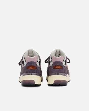 New Balance 992 Dark Ice Wine Made in USA