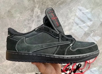 Travis Scott Nike Air Jordan 1 Low Black Phantom