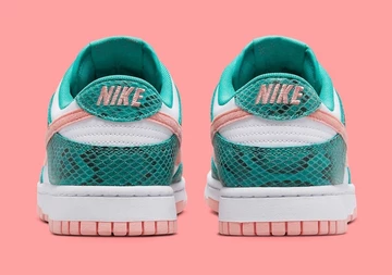 Dunk Low Green Snakeskin