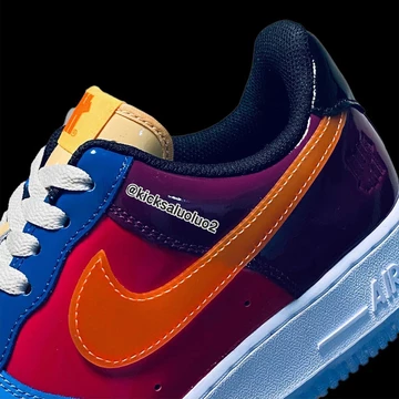 Undefeated Nike Air Force 1 Low Multi Patent - Ferse