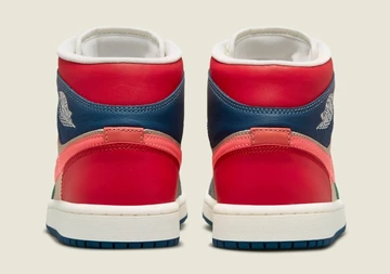 Jordan 1 Mid Multi Color