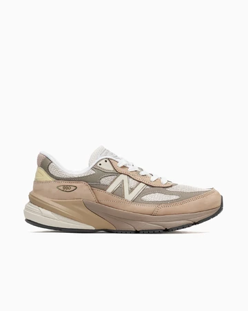 New Balance 990v6 Driftwood Timberwolf Außenseite