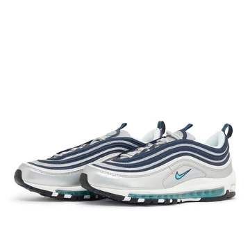 Air Max 97 Metallic Silver Chlorine Blue