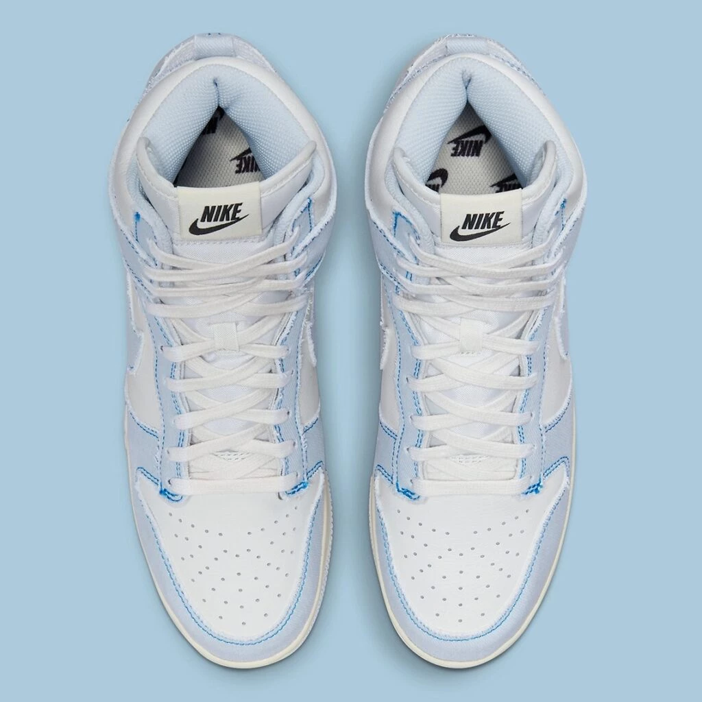 Nike Air Nike Dunk High Hellblau Nike Air Dunk High Aluminum UNC