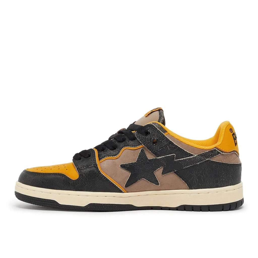 Bape Sta Sk8 Low Yellow 001FWI201022IYEL | Dead Stock