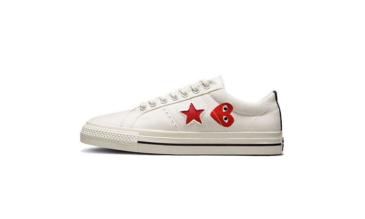 Comme des Garcons Converse One Star White