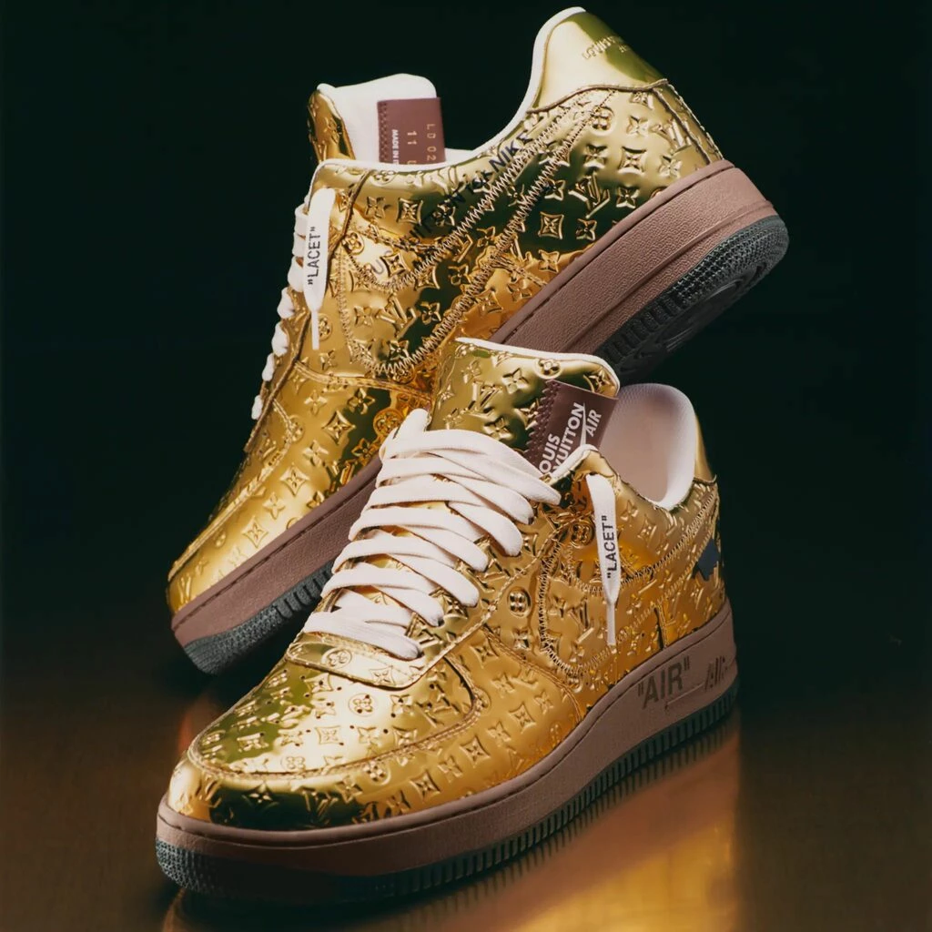 All gold air force 1 on sale