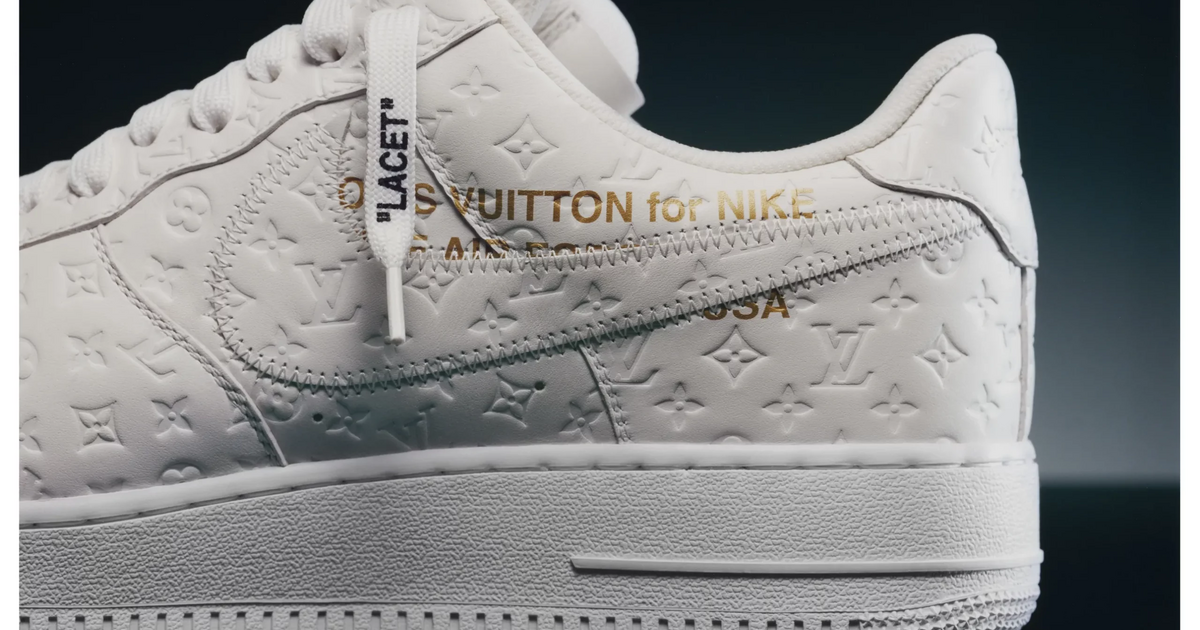 Louis Vuitton Nike Air Force 1 - die 9 Colourways releasen im Juli ...