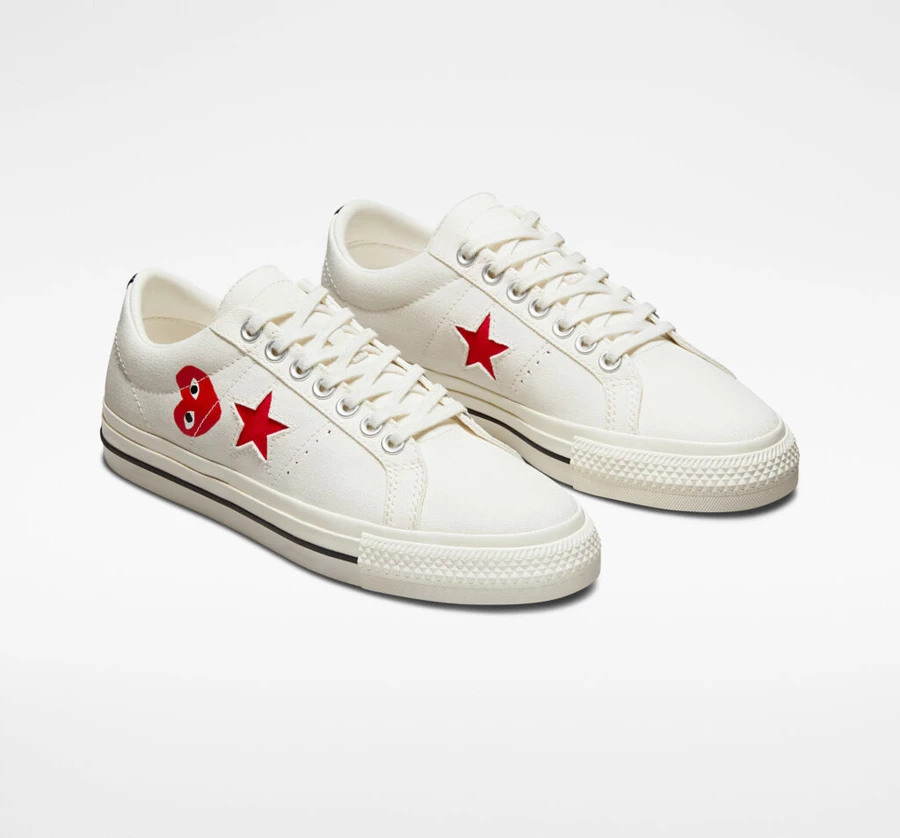 Comme des Garcons Converse One Star White A01792C Dead Stock