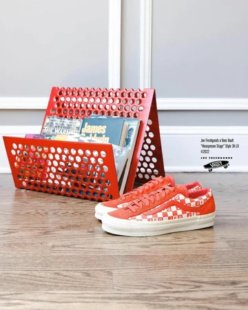 Joe Freshgoods Vans - Rot