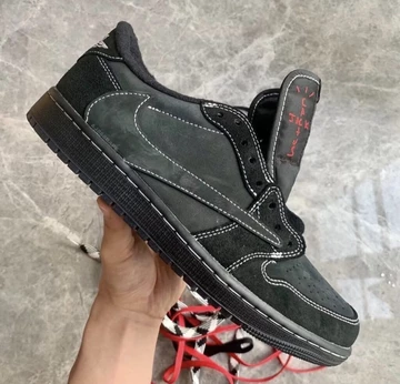 Travis Scott Nike Air Jordan 1 Low Black Phantom