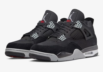 Nike Air Jordan 4 Black Canvas - official pictures