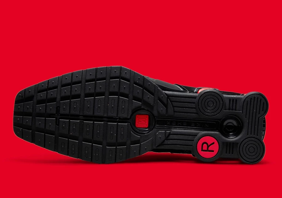 Martine Rose × Nike Shox MR4 24cm Martine Rose Nike Shox MR4 Scuba Blue Safety Orange Release