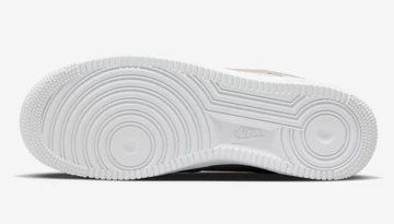 Air Force 1 Brushstroke Swoosh Yellow