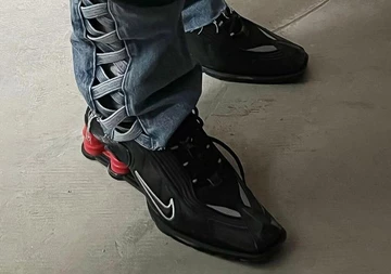 Martine Rose Nike Shox MR4 Black